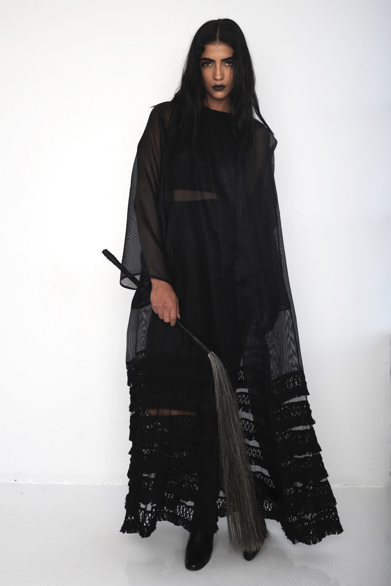 THE CRIMIE CONCHO NYLON GOWN JACKET オリーブ THE CRIMIE CONCHO NYLON GOWN JACKET オリーブ THE CRIMIE