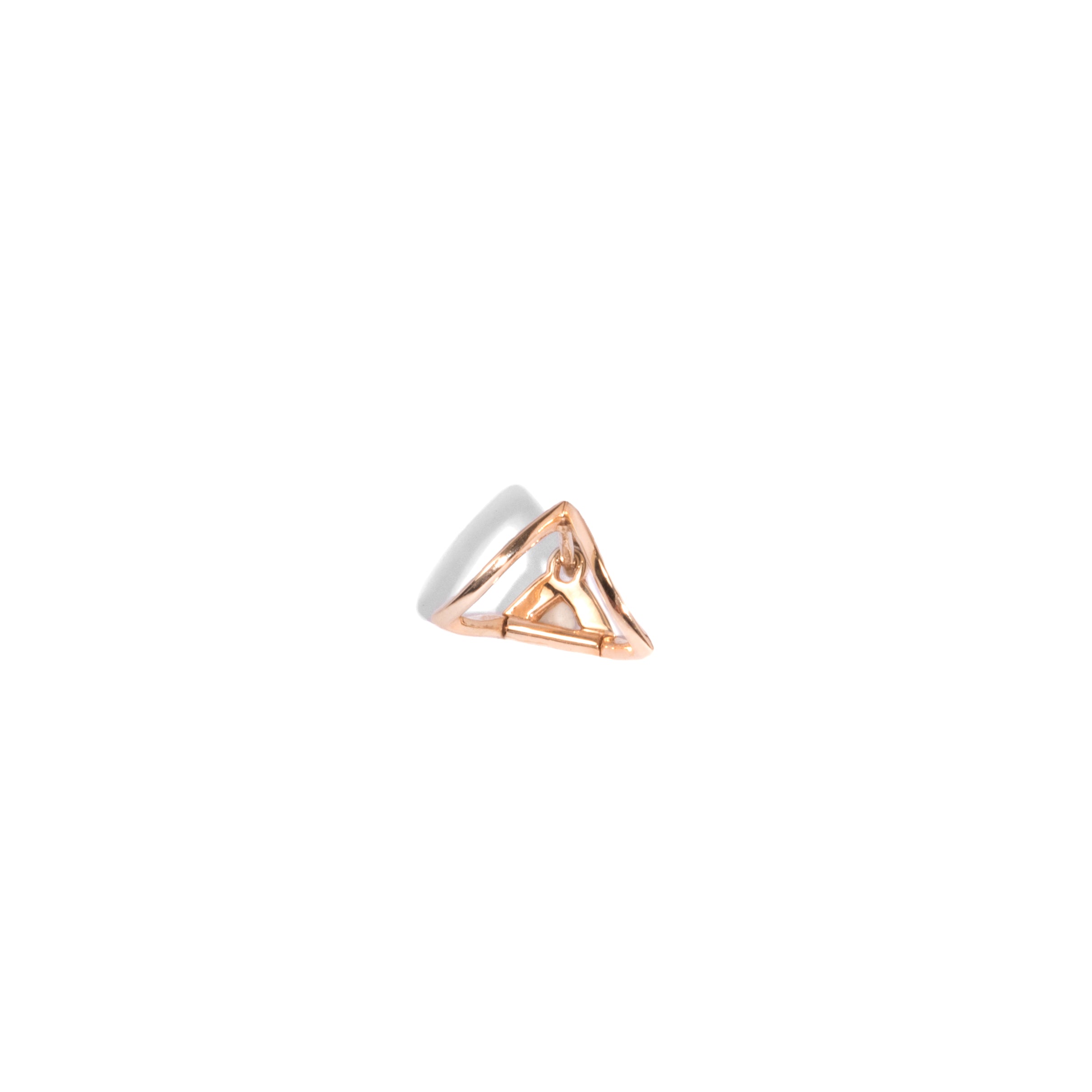 H>Fractal Triangle Ear Cuff ゴールド H＞FRACTAL ORIGINAL TRIANGLE EAR CUFF(GOLD) トイアングル