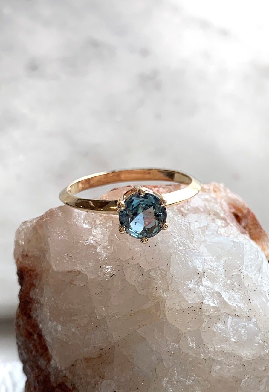 .65 Carat Brilliant Cut Sapphire Ring