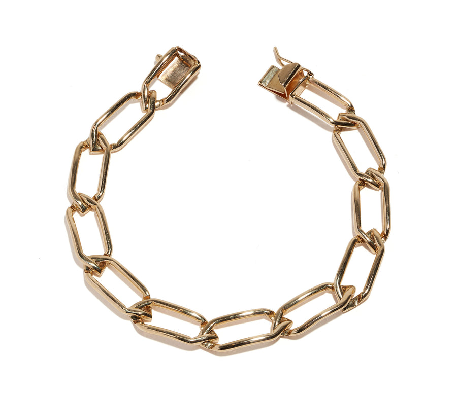 Chain Link Bracelet Wendy Nichol Fine Jewelry Designer 14k Gold Sterling Silver Solid