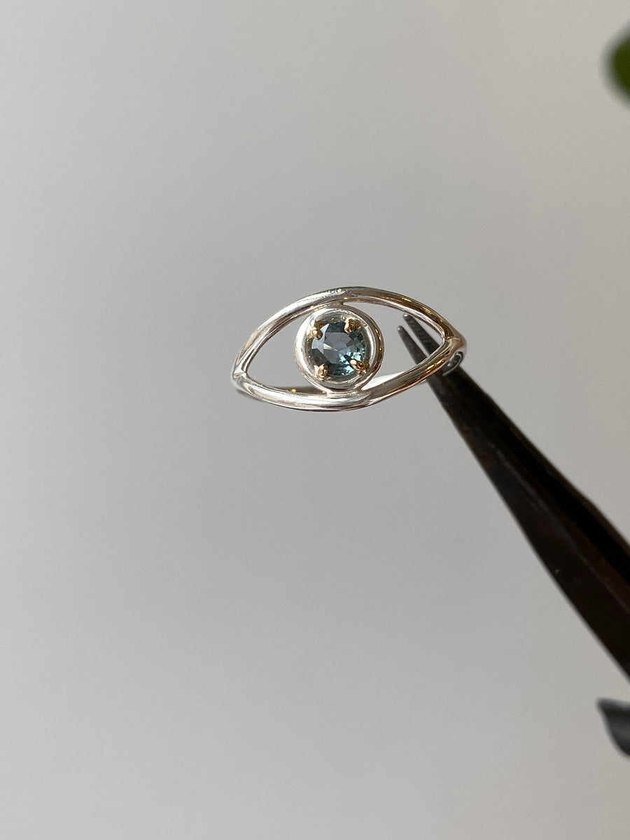 Horizon Eye Sapphire Gem Ring