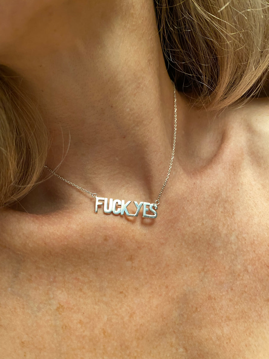 FUCK_YES Necklace