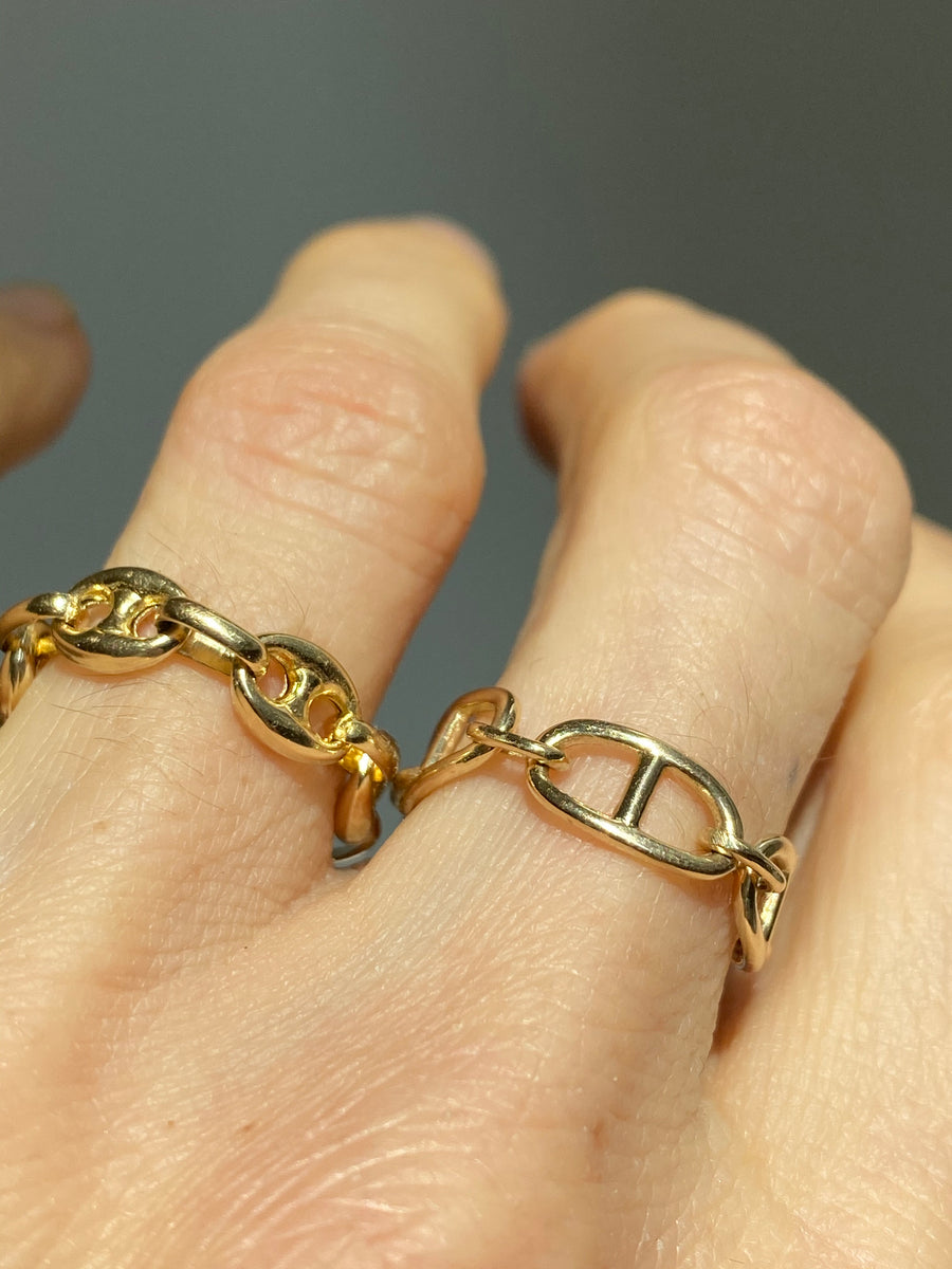 DNA Link Chain Ring