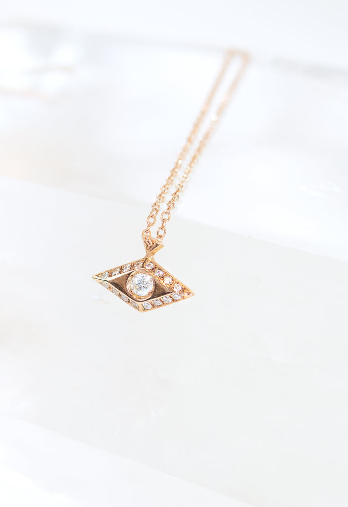 Victorian Diamond Eye Necklace Wendy Nichol