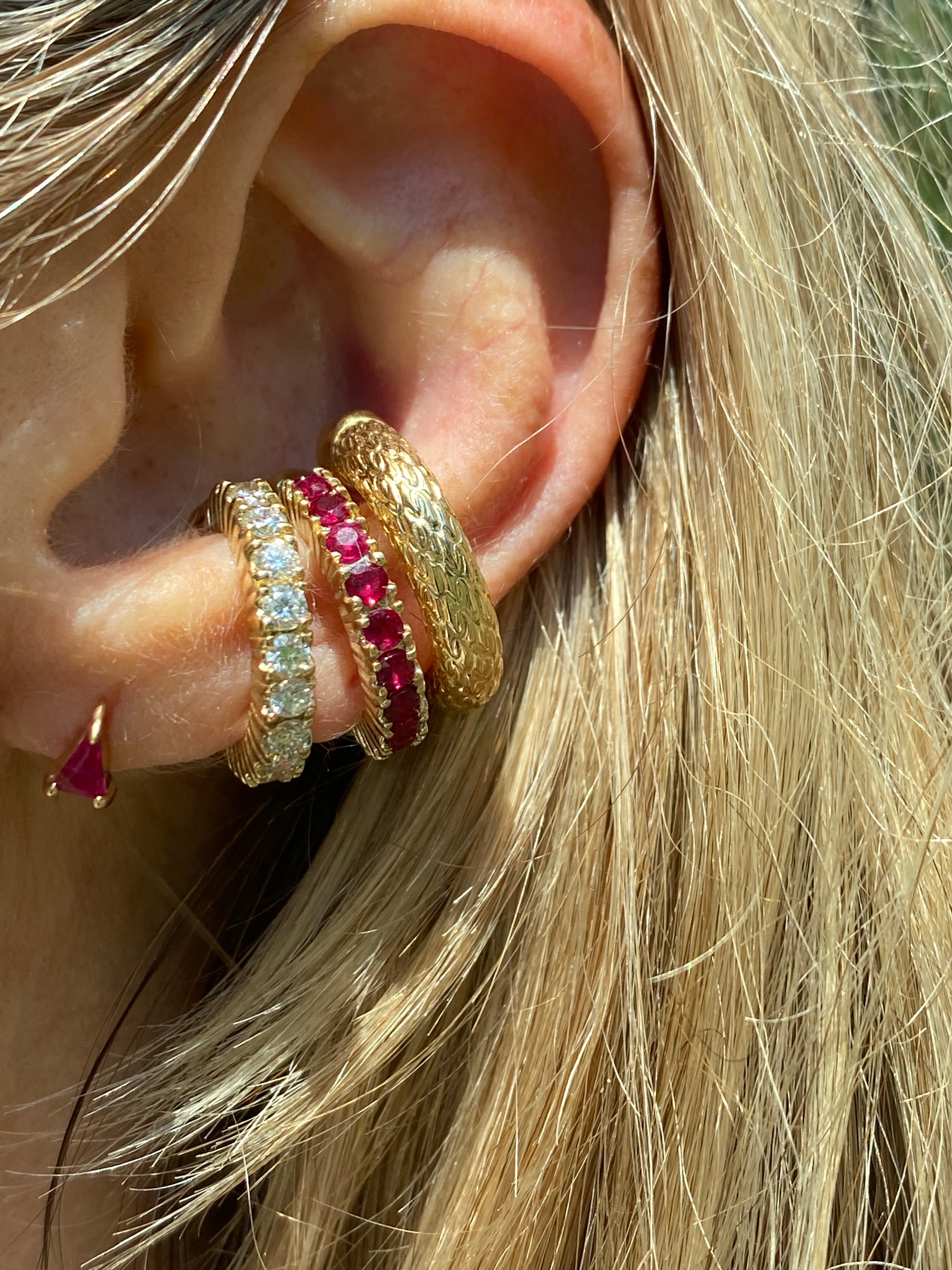 Ruby Gemstone Ear Cuff (17mm) – Wendy Nichol