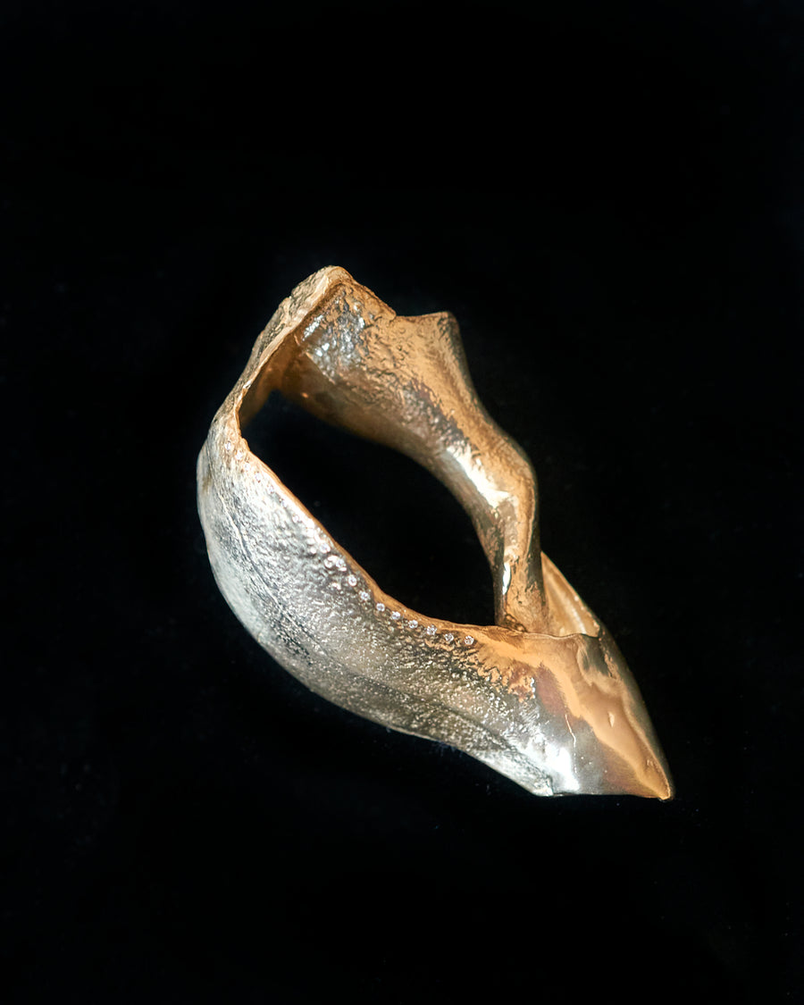 Whelk Shell Ring