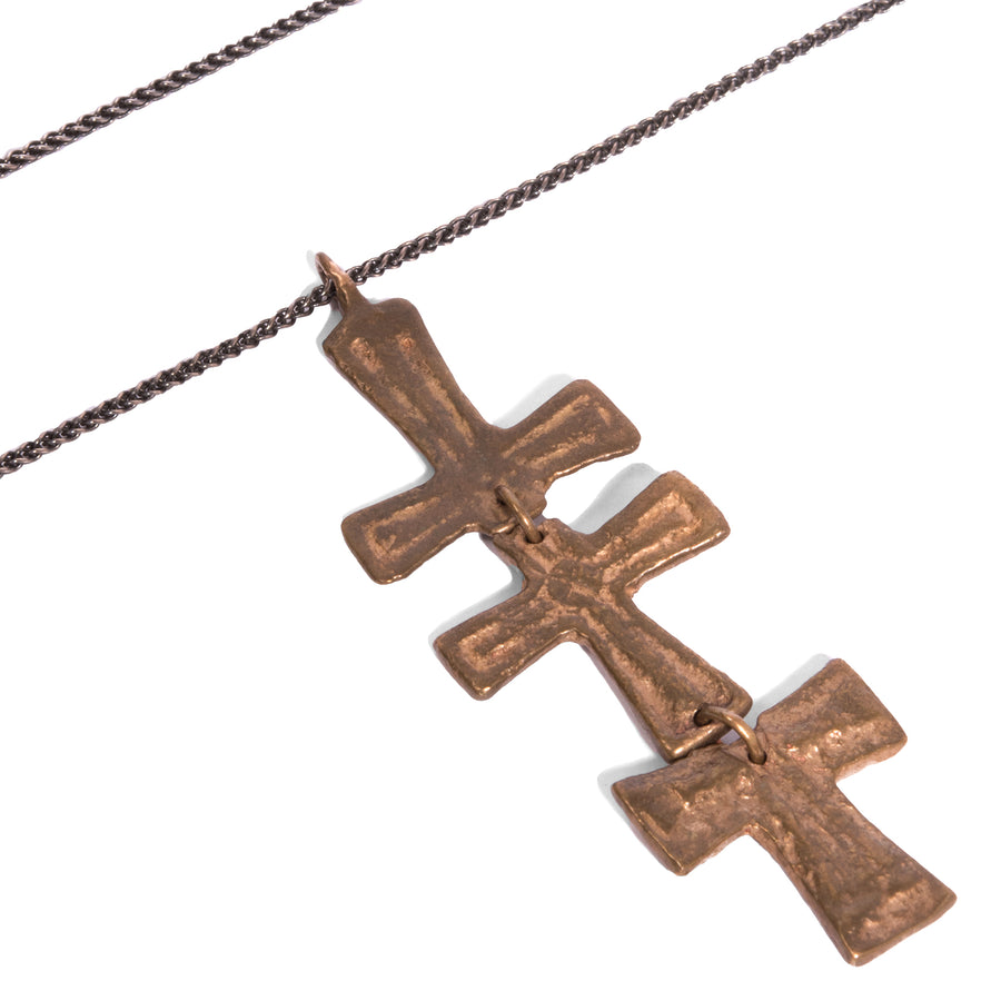 Triple Cross Necklace – Wendy Nichol