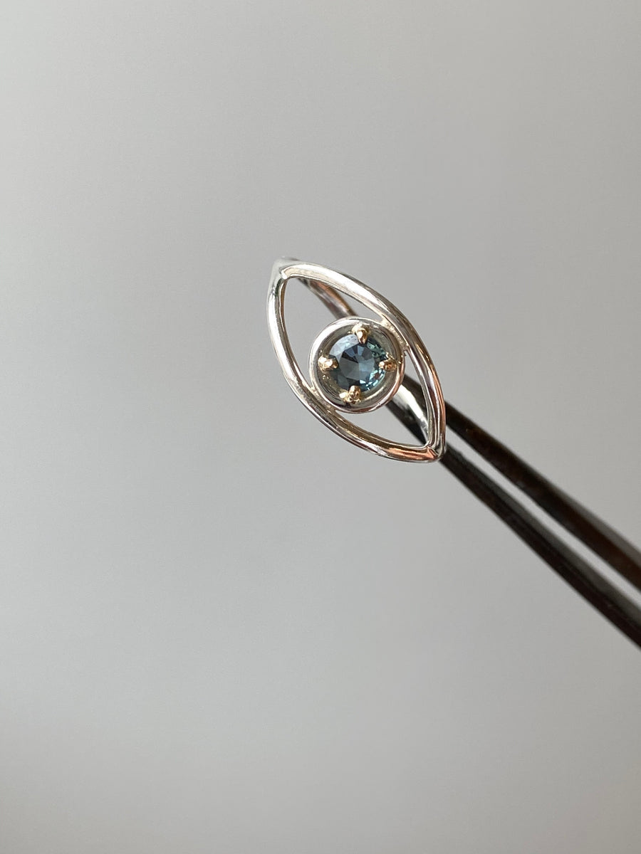 Horizon Eye Sapphire Gem Ring