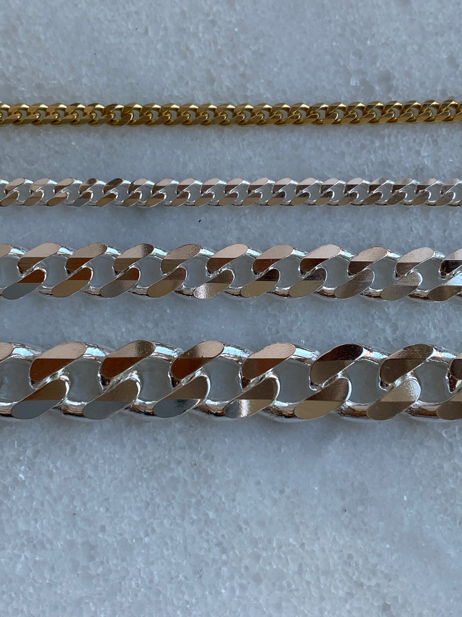 Cuban Link 10.3 mm Sterling Silver Chain Necklace