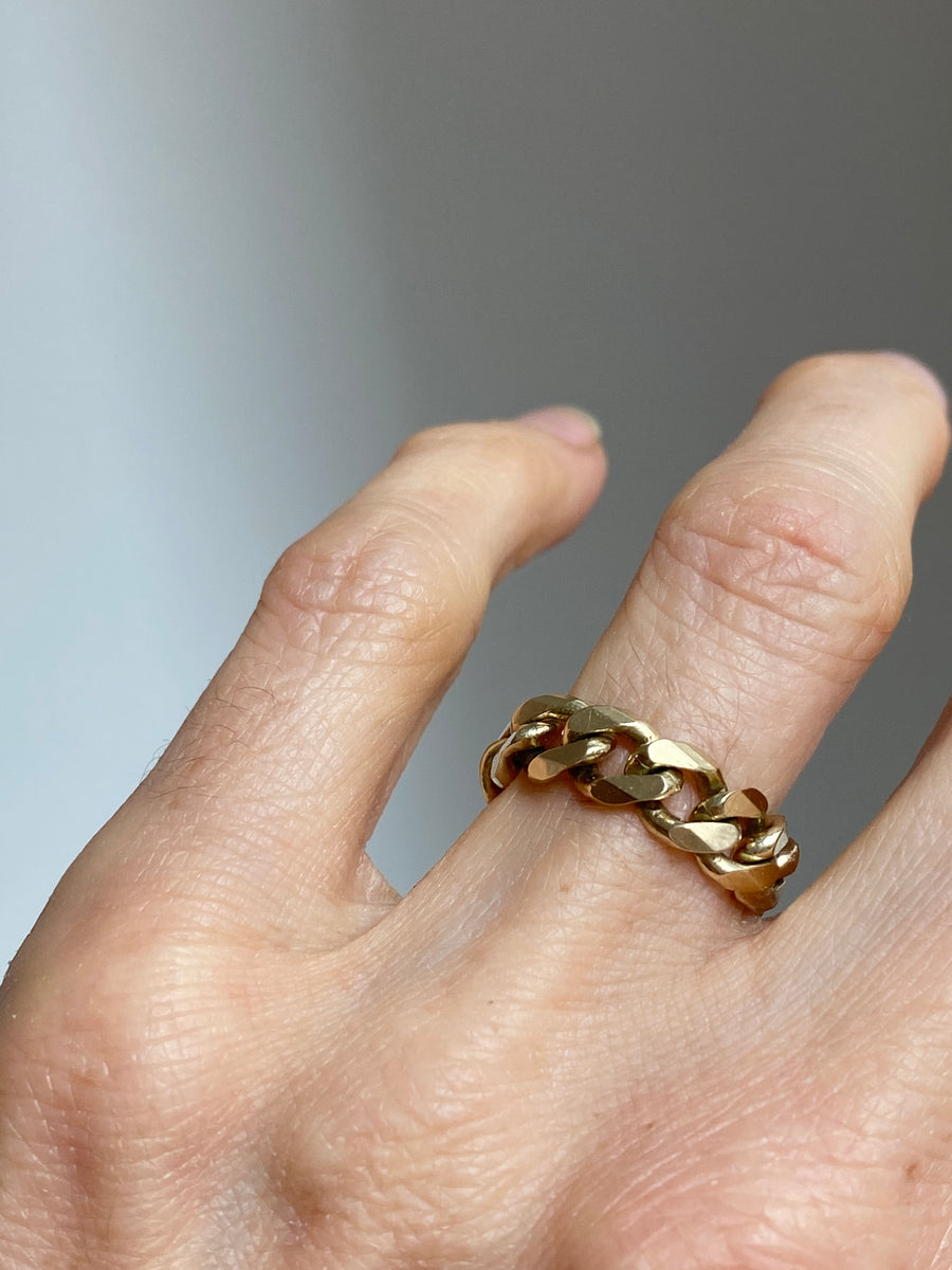 6mm Cuban Link Chain Ring - Main Image