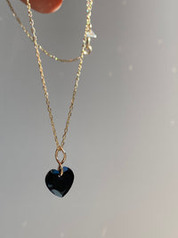 Black Onyx Heart Pendant – Wendy Nichol