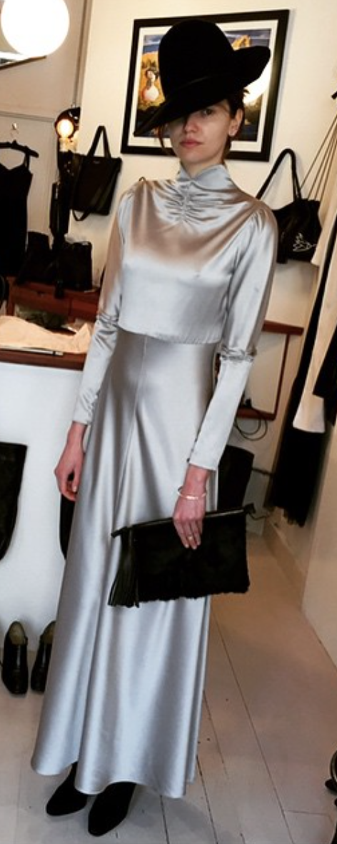 long sleeve cage dress Embroidered Sleeves Off Shoulder Cage Dress SANDY NOUR