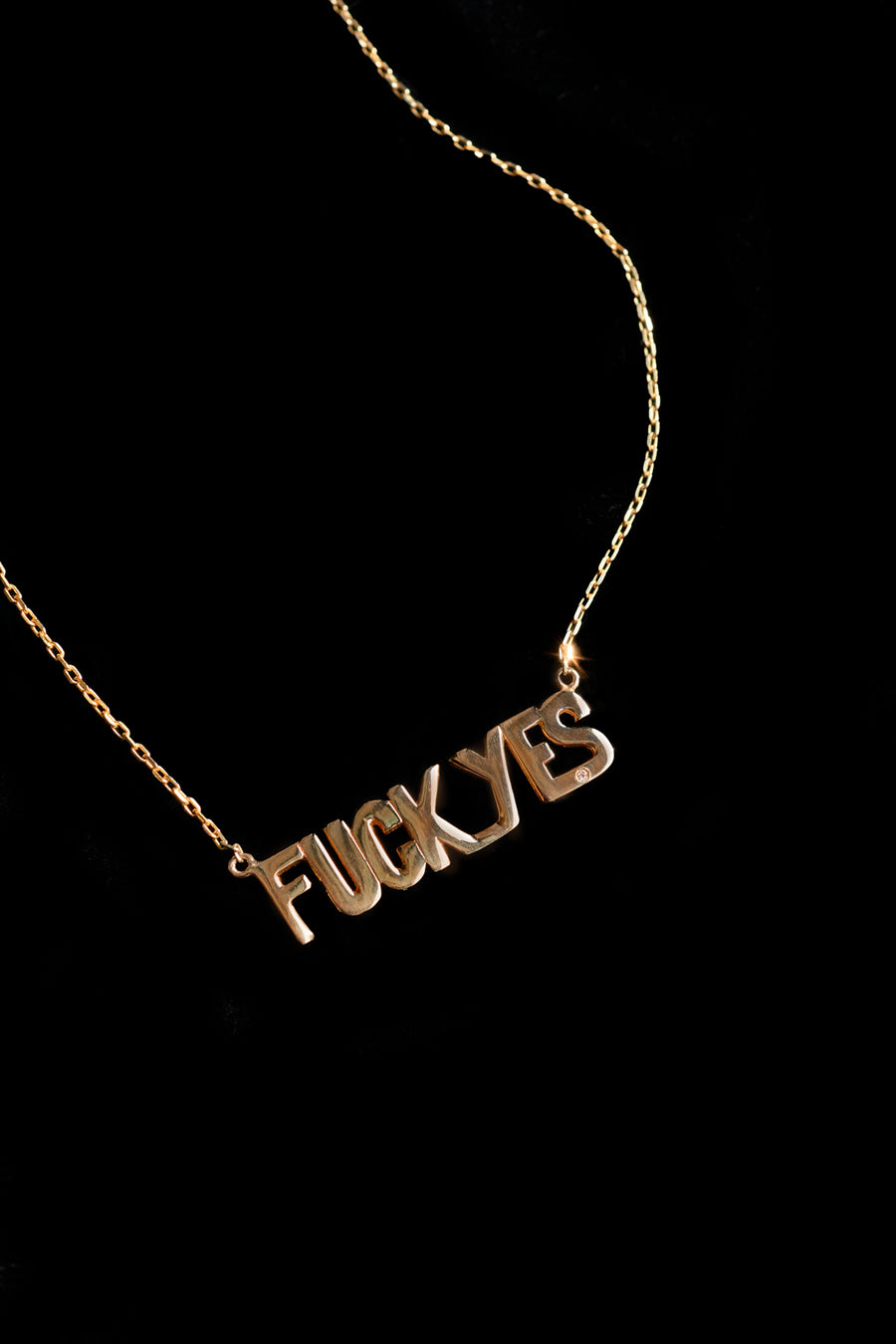 FUCK_YES Necklace