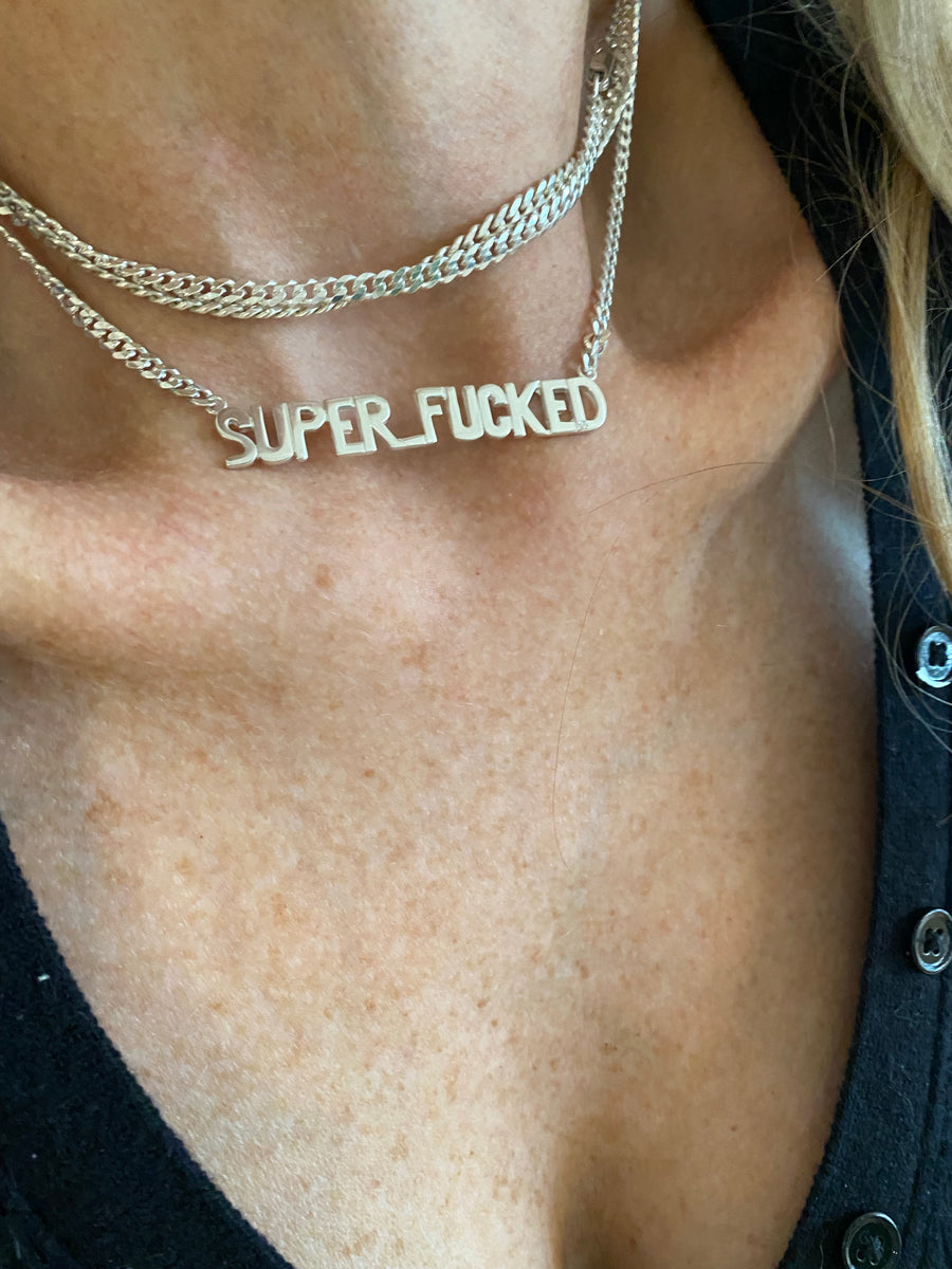 SUPER_FUCKED Necklace