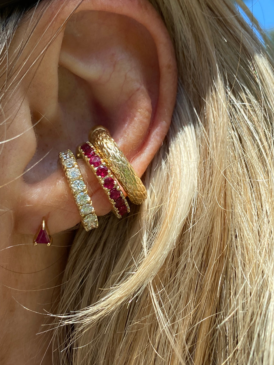 Ruby Gemstone Ear Cuff (17mm) – Wendy Nichol