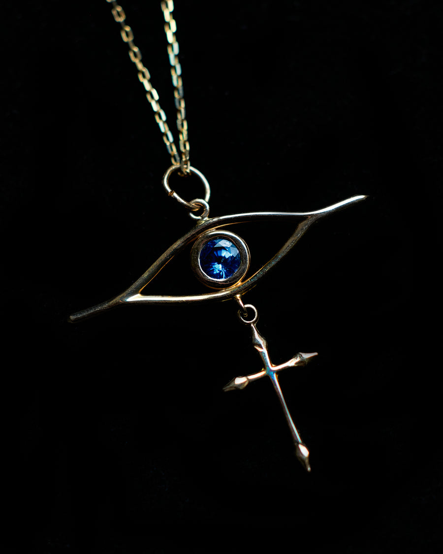 Silvertone Rhinestone Cross Pendants Scoop Chain Necklace (C32) | eBay